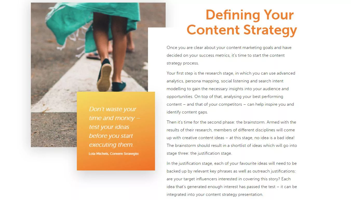 The Five Stages of Successful Content Strategy