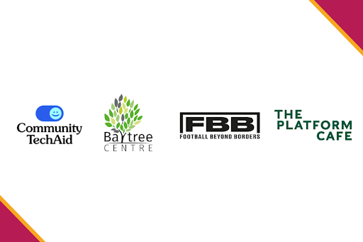 Passion Digital’s Partner Charities: Community TechAid, Baytree, FBB and Platform Cafe