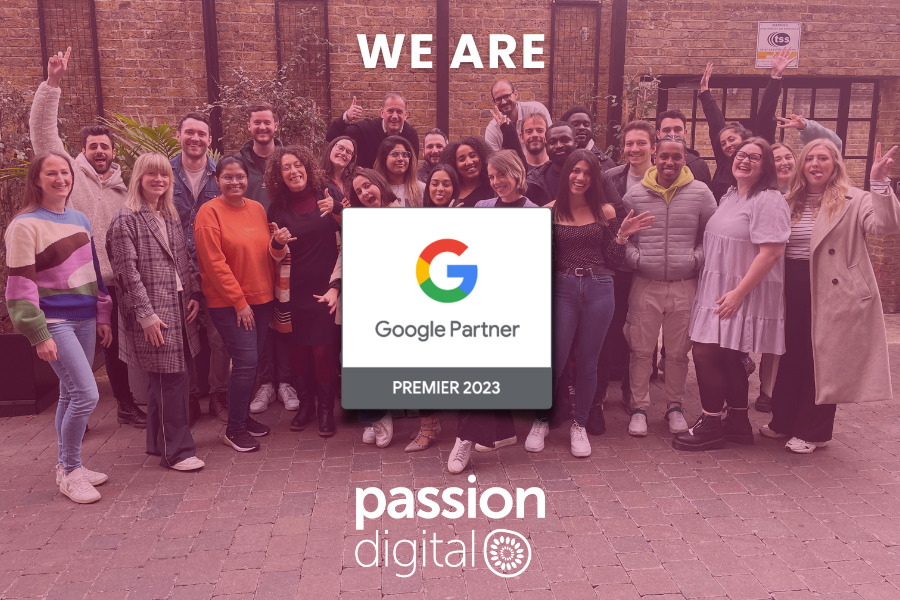Celebrating Our Google Premier Partner Status: A New Chapter for Passion Digital